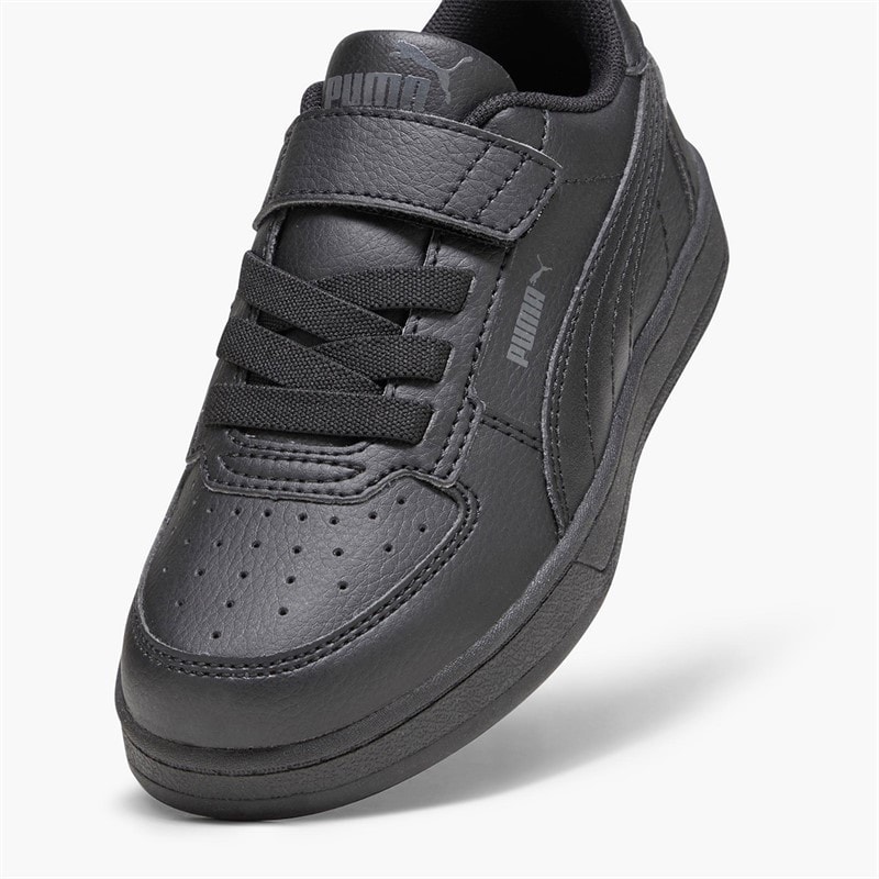 Puma Drenge Caven 2.0 Velcro Træningssko Sort/Dark Grey - Billede 2