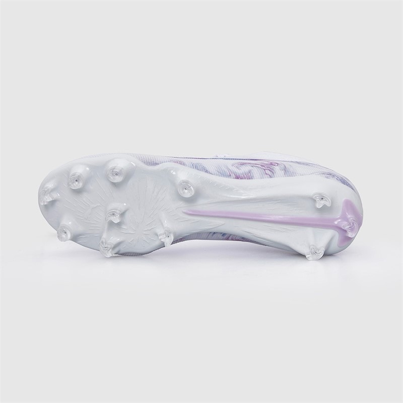 Puma Dame Ultra 5 Match+ Brilliance FG/AG Fodboldstøvler til fast/kunstgræs Puma White - Billede 3