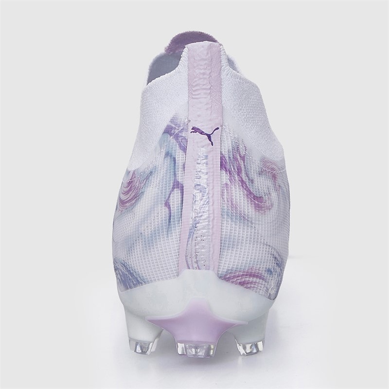 Puma Dame Ultra 5 Match+ Brilliance FG/AG Fodboldstøvler til fast/kunstgræs Puma White - Billede 4