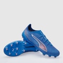 Puma Herre Ultra 6 Ultimate FG Fast Græs Fodboldstøvler Ultra Blue/Hvid/Glowing Red