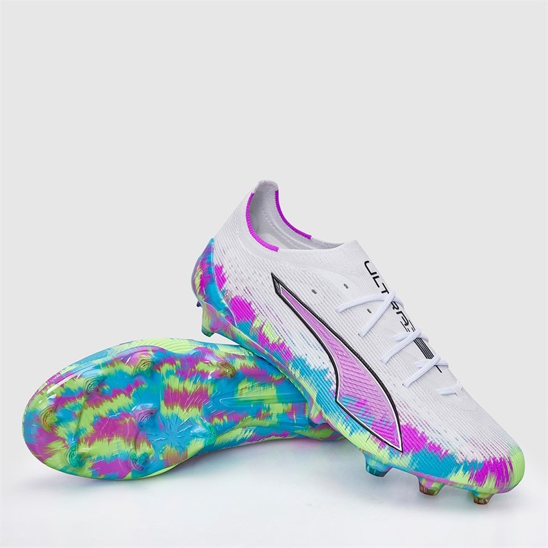 Puma Herre Ultra 6 Ultimativ Brillians FG Fast Bund Fodboldstøvler Puma White