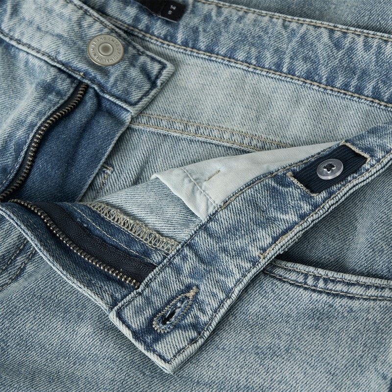 LMTD Drenge Bex Ekstra Løs Pasform Jeans Light Blue Denim - Billede 5