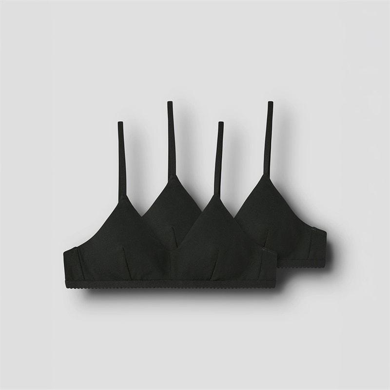 LMTD Piger Nantelle To Pak Bralettes Sort