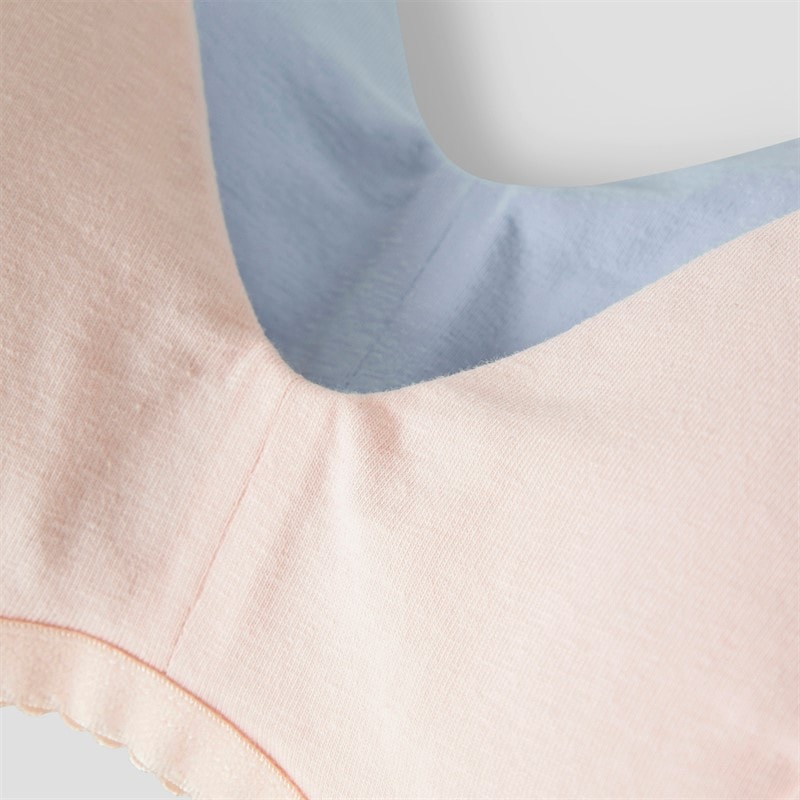 LMTD Piger Nantelle To Pak Bralettes Crystal Pink - Billede 3