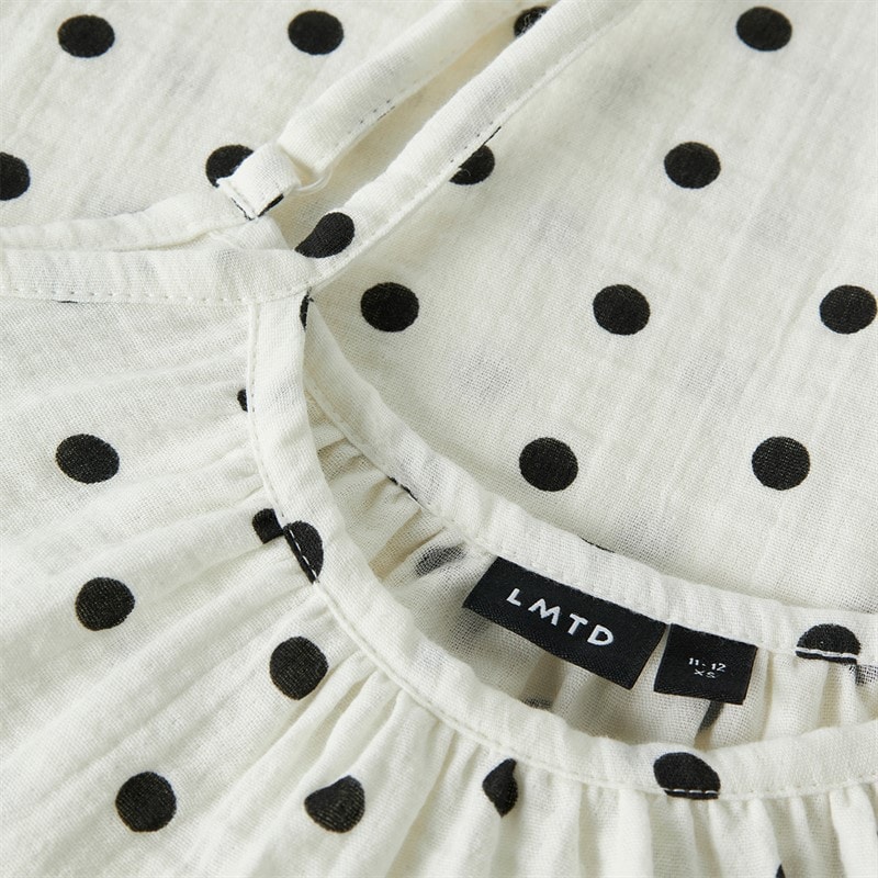 LMTD Piger Lussa Vest Top White Alyssum - Billede 3