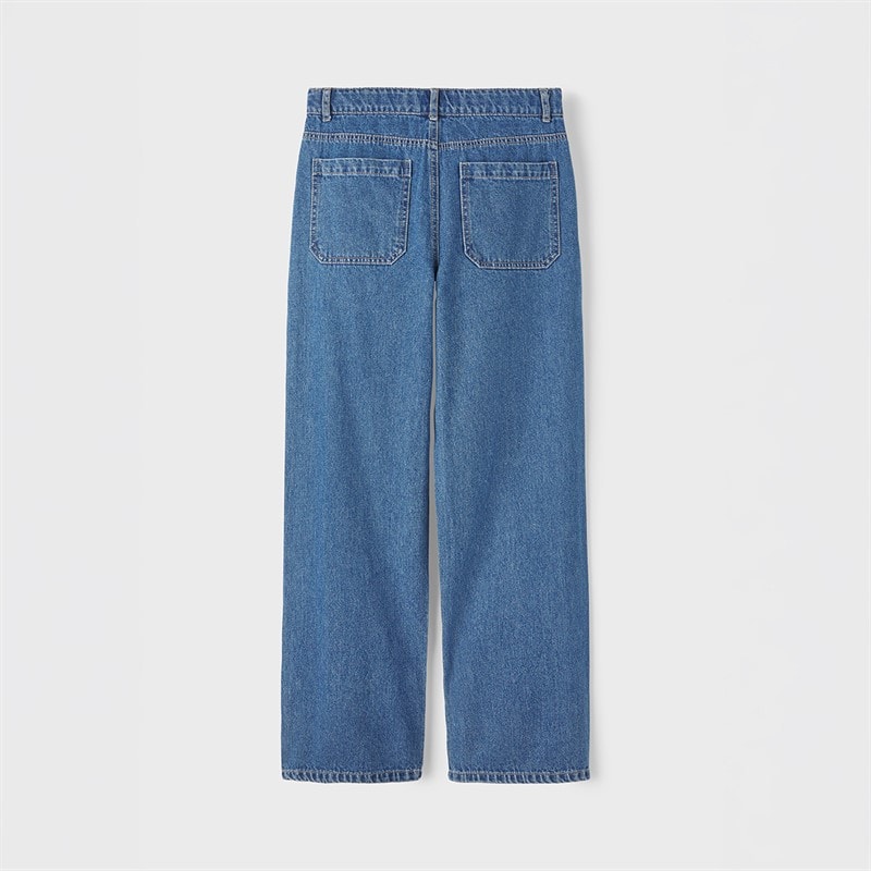 LMTD Drenge Toizza Løse Jeans Mellemblå denim - Billede 2