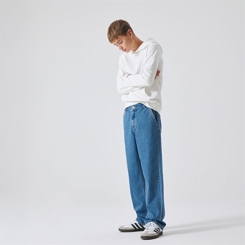 LMTD Drenge Toizza Løse Jeans Mellemblå denim - Billede 3
