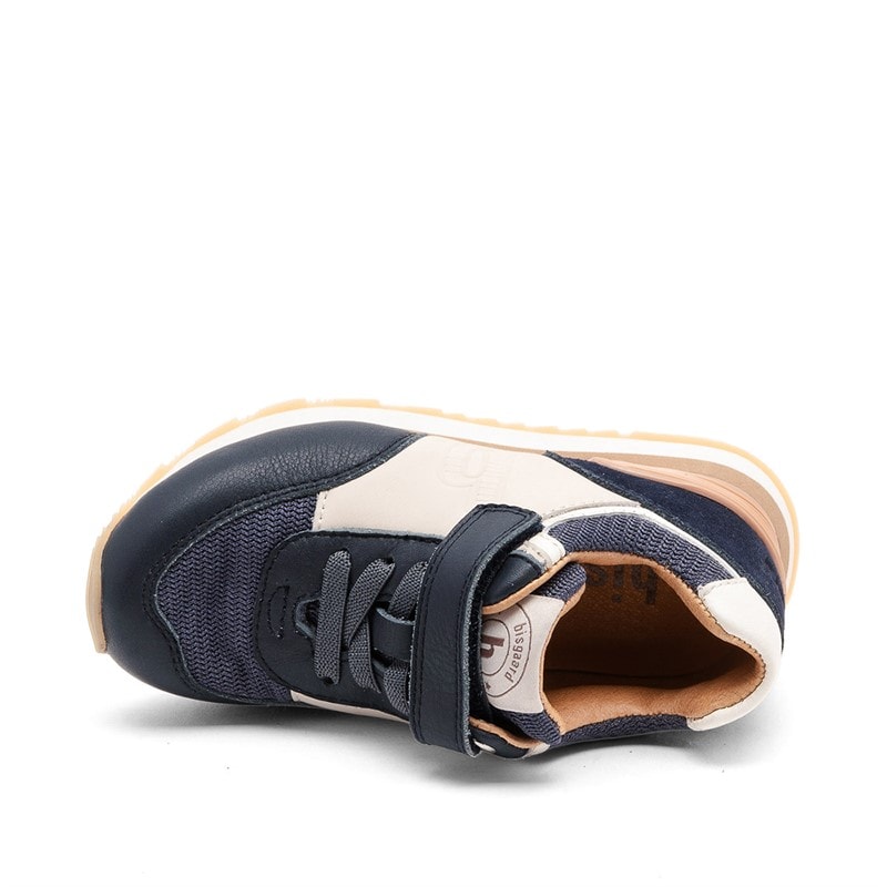 Bisgaard Børne Walde Velcro Sko Navy - Billede 4
