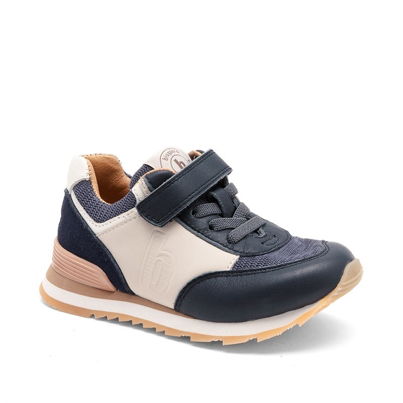 Bisgaard Børne Walde Velcro Sko Navy - Billede 5