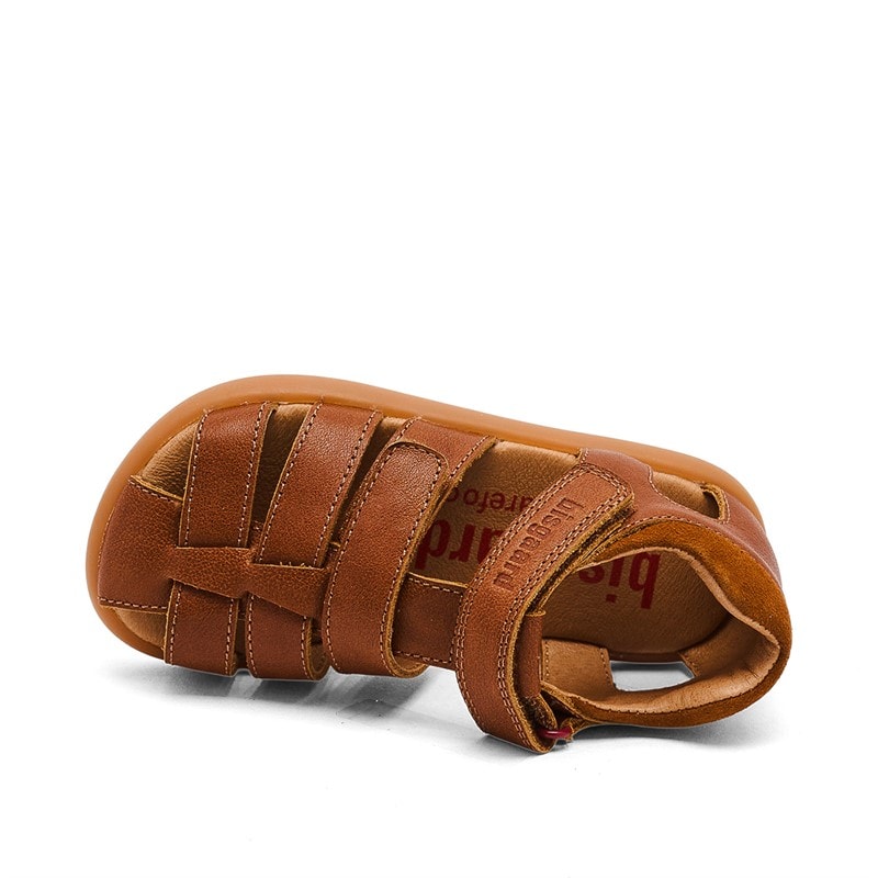 Bisgaard Børne Barefoot Ryle Sandaler Cognac - Billede 4