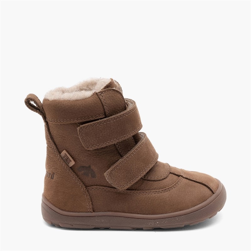 Bisgaard Børne Benny Barfod Tex Støvler Dark Brown