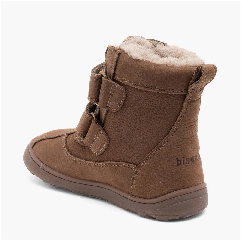 Bisgaard Børne Benny Barfod Tex Støvler Dark Brown - Billede 3