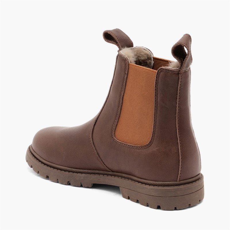 Bisgaard Børn Pippi Lammestøvler Dark Brown - Billede 3