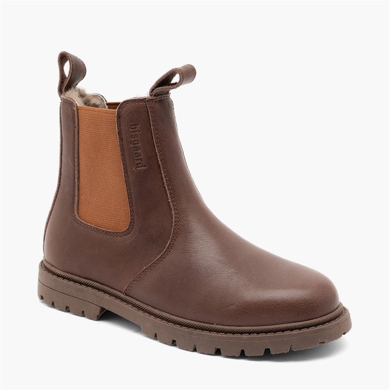Bisgaard Børn Pippi Lammestøvler Dark Brown - Billede 5