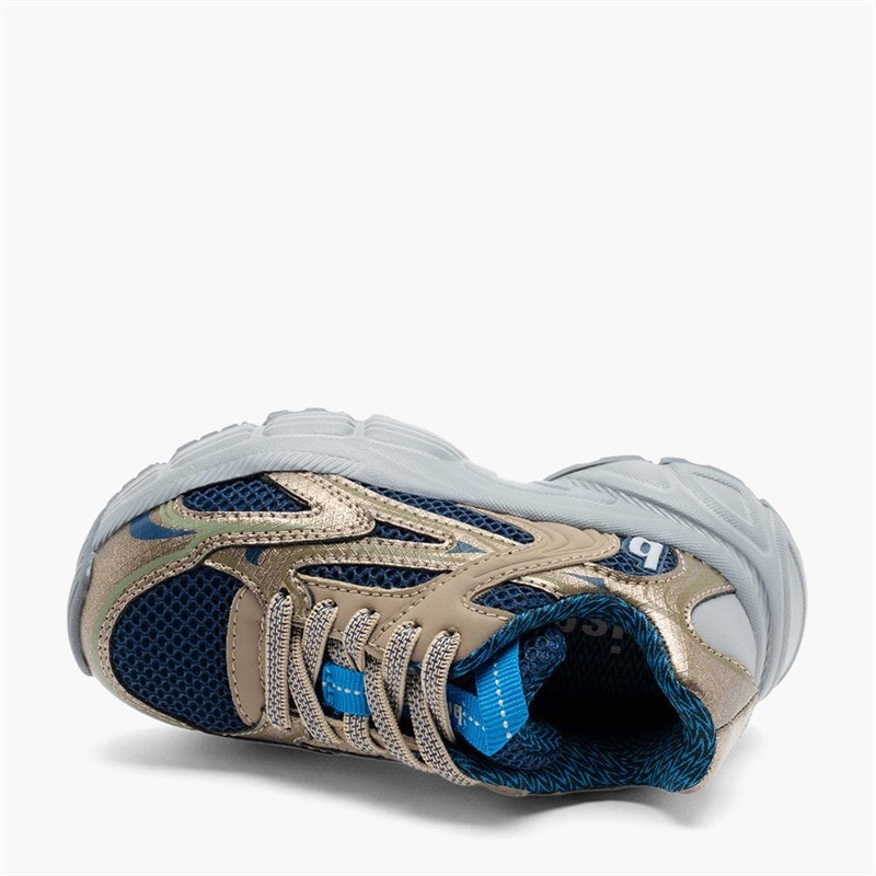 Bisgaard Børne Jax Sneakers Navy - Billede 4