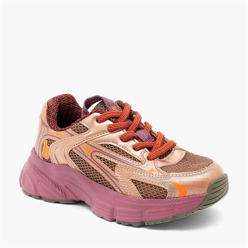 Bisgaard Piger Jax Sneakers Rose Gold - Billede 5