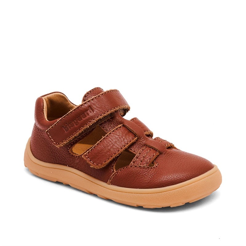 Bisgaard Børne Floyd Barfodssandaler Cacao - Billede 5