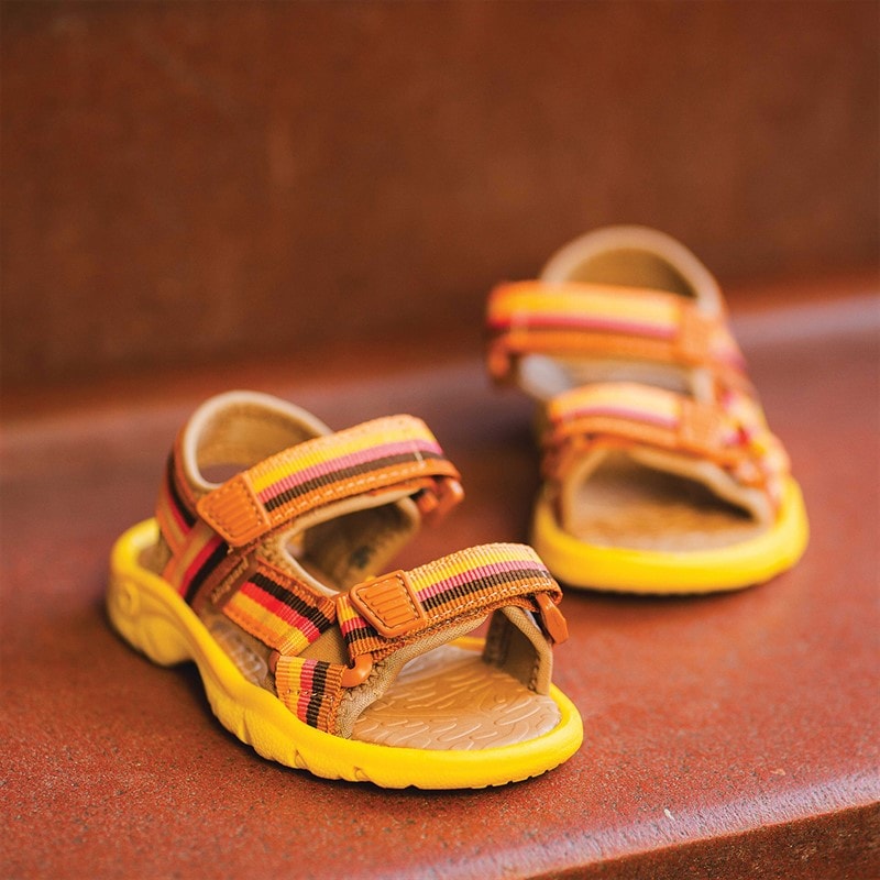 Bisgaard Børne Nico Sandaler Lemon Mix - Billede 5