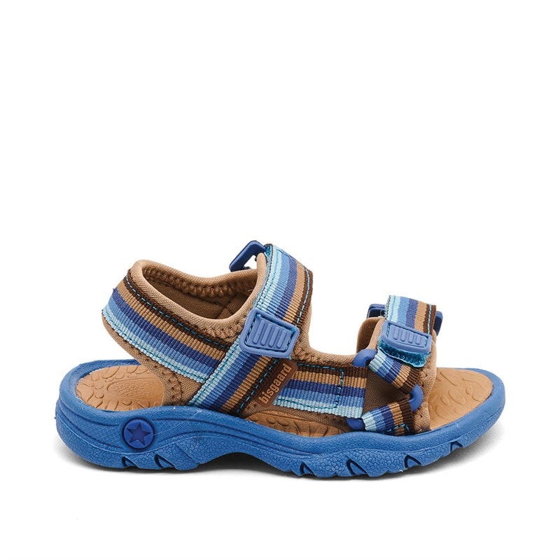 Bisgaard Børne Nico Sandaler Cobalt Mix - Billede 1