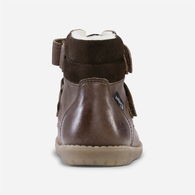 Bundgaard Børne Kanin Vandtætte Støvler Dark Brown - Billede 3