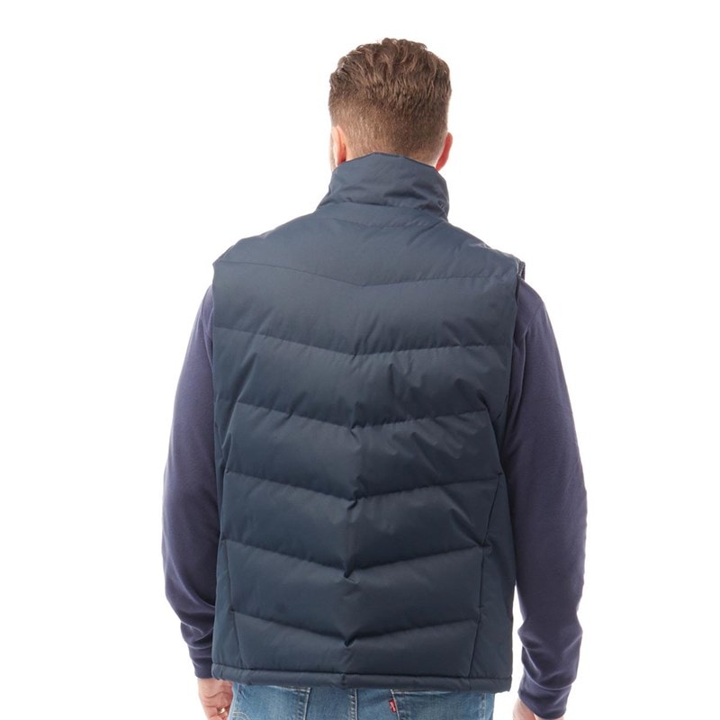 Trespass Herre Vatteret Brecker Gilet Vest Blå - Billede 2