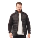 Trespass Herre Saunter Hybrid Polstret Jakke Sort
