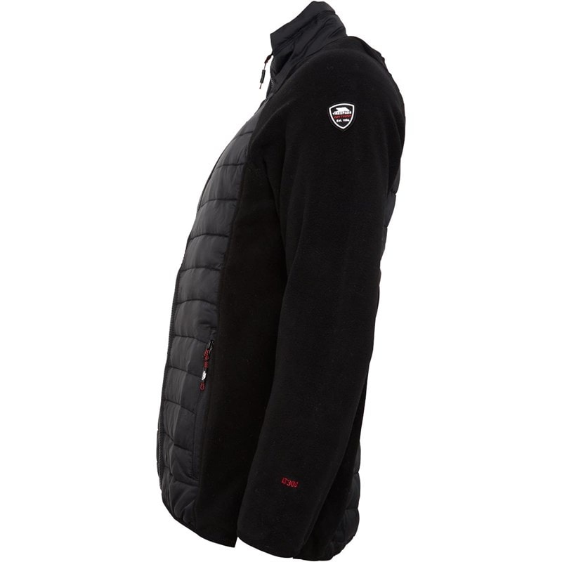 Trespass Herre Saunter Hybrid Polstret Jakke Sort - Billede 3