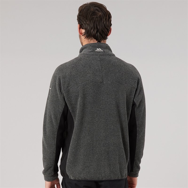 Trespass Herre Jynx Fleecejakke Sort - Billede 2