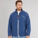 Trespass Herre Bernal Full Zip Fleece Jakke Blå Tone