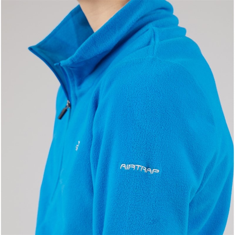 Trespass Junior Drenge Masonville 1/2 Lynlås Mikro Fleece Kobolt - Billede 5