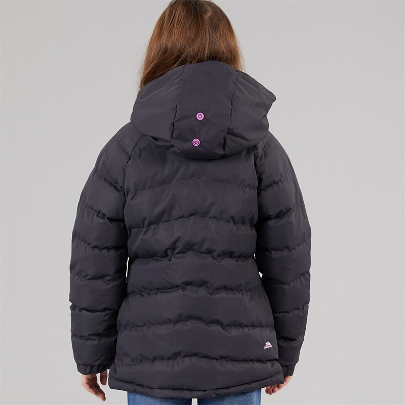 Trespass Piger Amira Waterproof Padded Præstation/Teknisk Grå - Billede 2