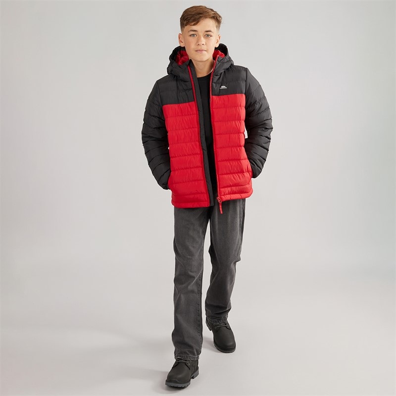 Trespass Drenge Oskar Padded Præstation/Teknisk Grå - Billede 4