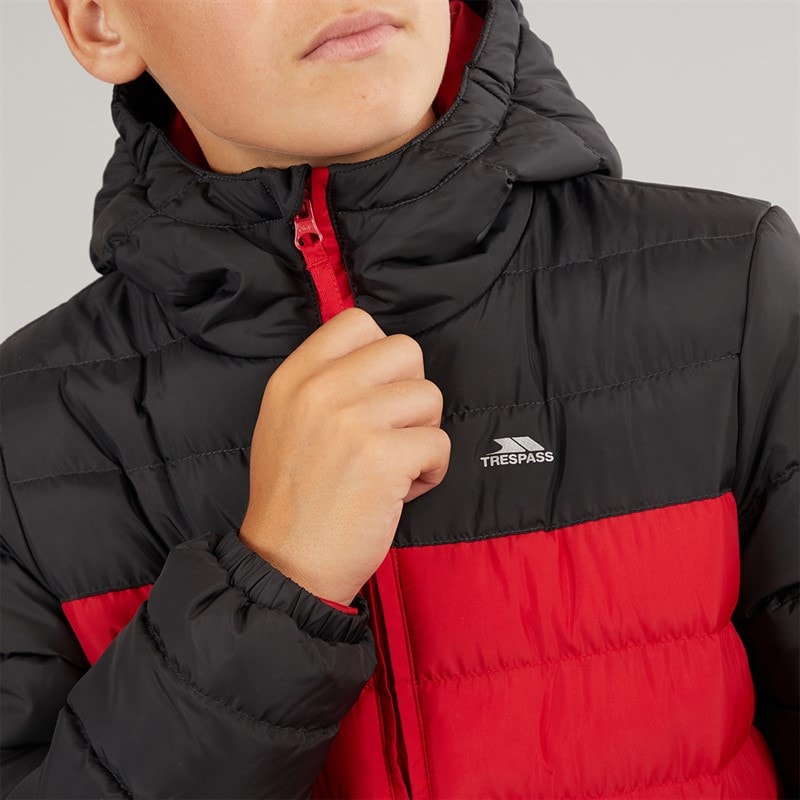 Trespass Drenge Oskar Padded Præstation/Teknisk Grå - Billede 5