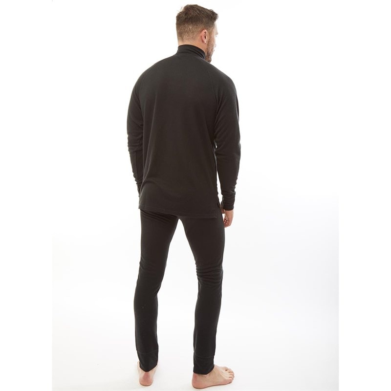 Trespass Herre Unite 360 Termisk Baselayer Sæt Sort - Billede 2