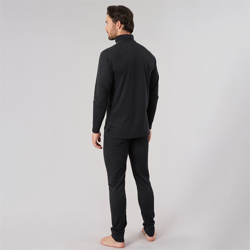 Trespass Herre Unite 360 Termisk Baselayer Sæt Sort - Billede 4