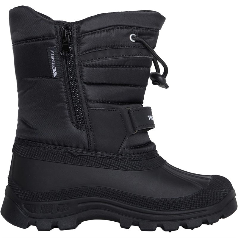 Trespass Børn Dodo Snowboot Udendørs Sort - Billede 4