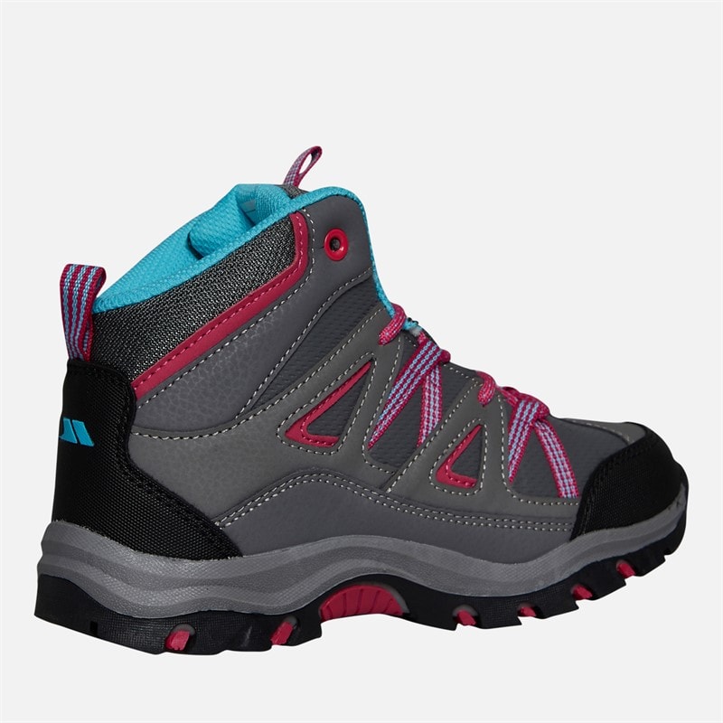 Trespass Piger Gillon 2 Mid Waterproof Vandrestøvler Grå - Billede 5