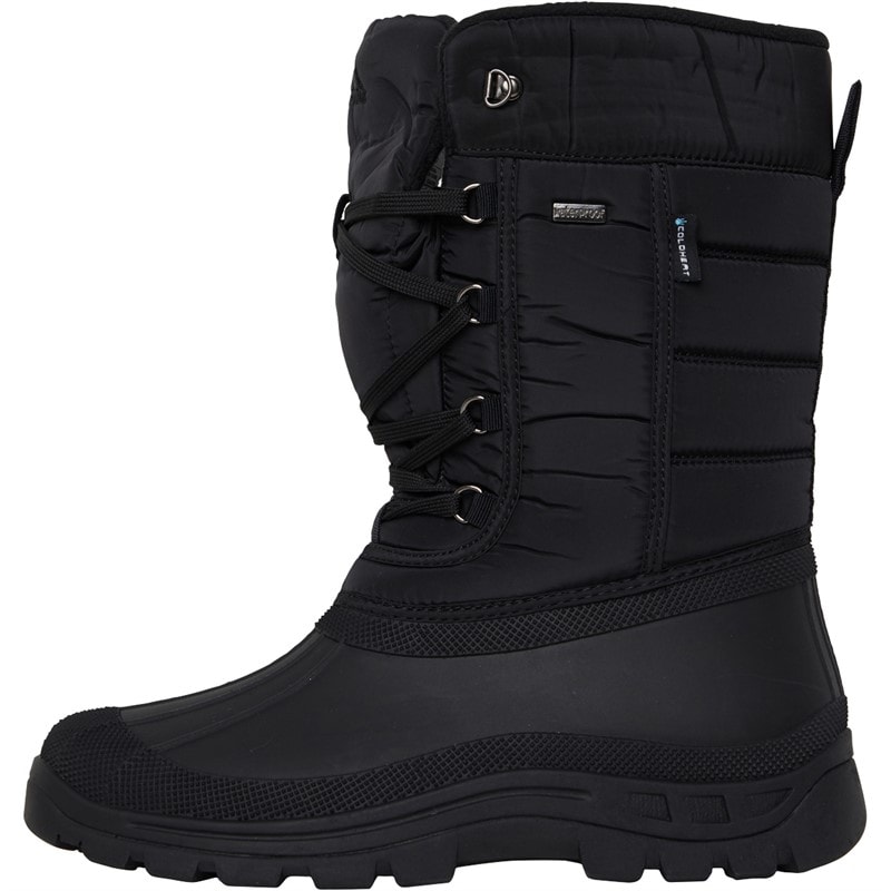 Trespass Herre Straiton 2 Waterproof Snowboots Sort - Billede 1