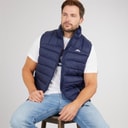Trespass Herre Fergal Micro Polstret Vest Navy