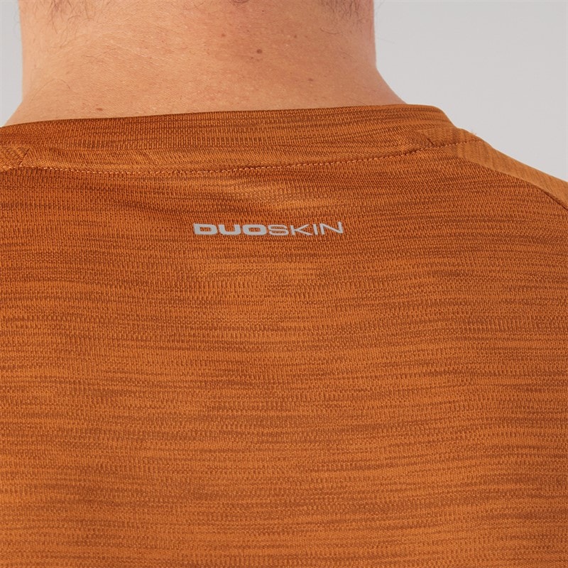 Trespass Herre Leecana Tech T-shirts orange - Billede 3