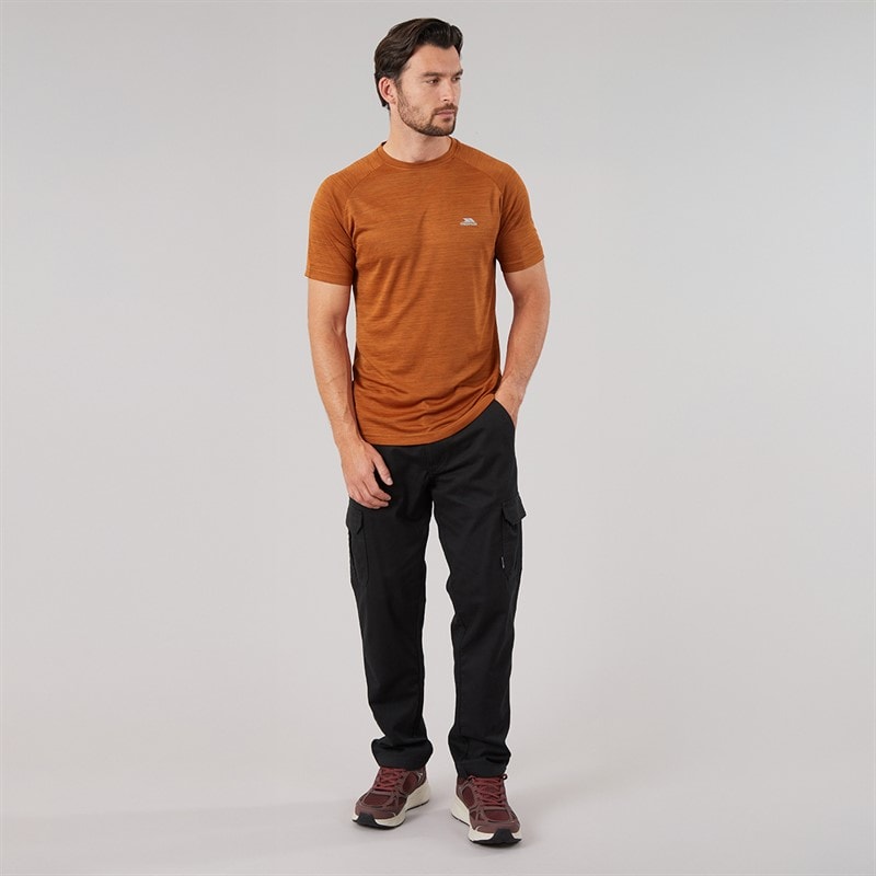 Trespass Herre Leecana Tech T-shirts orange - Billede 4