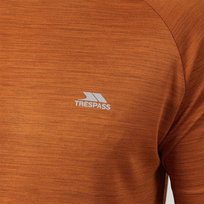 Trespass Herre Leecana Tech T-shirts orange - Billede 5