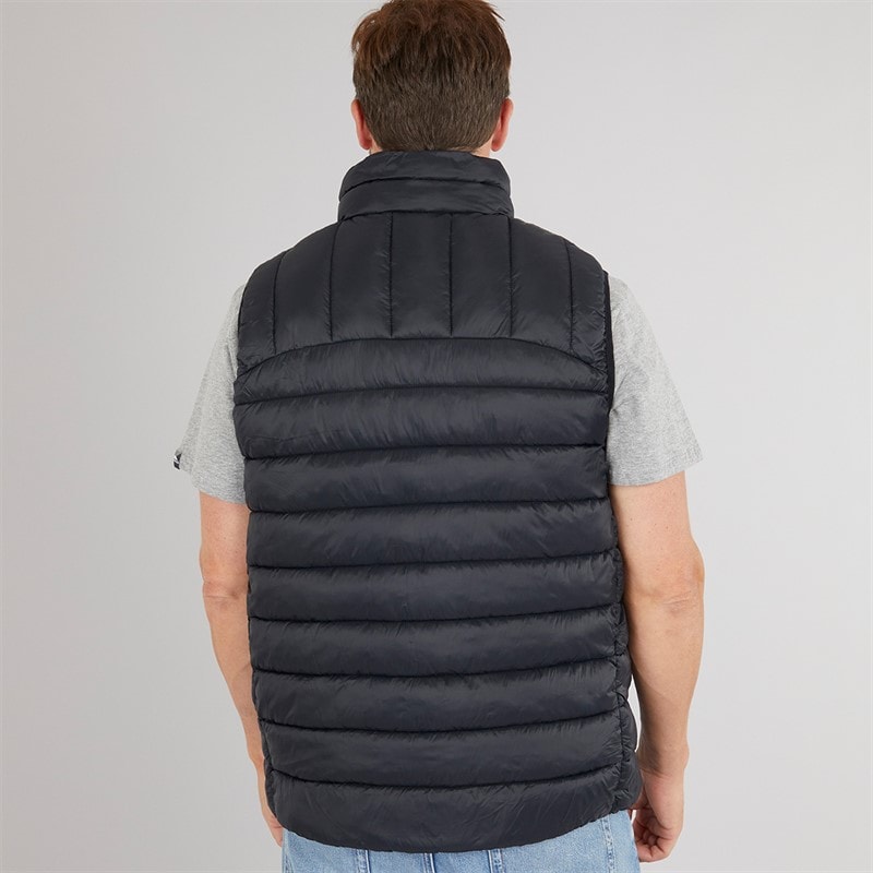 Trespass Herre Fergal Micro Polstret Vest Sort - Billede 2