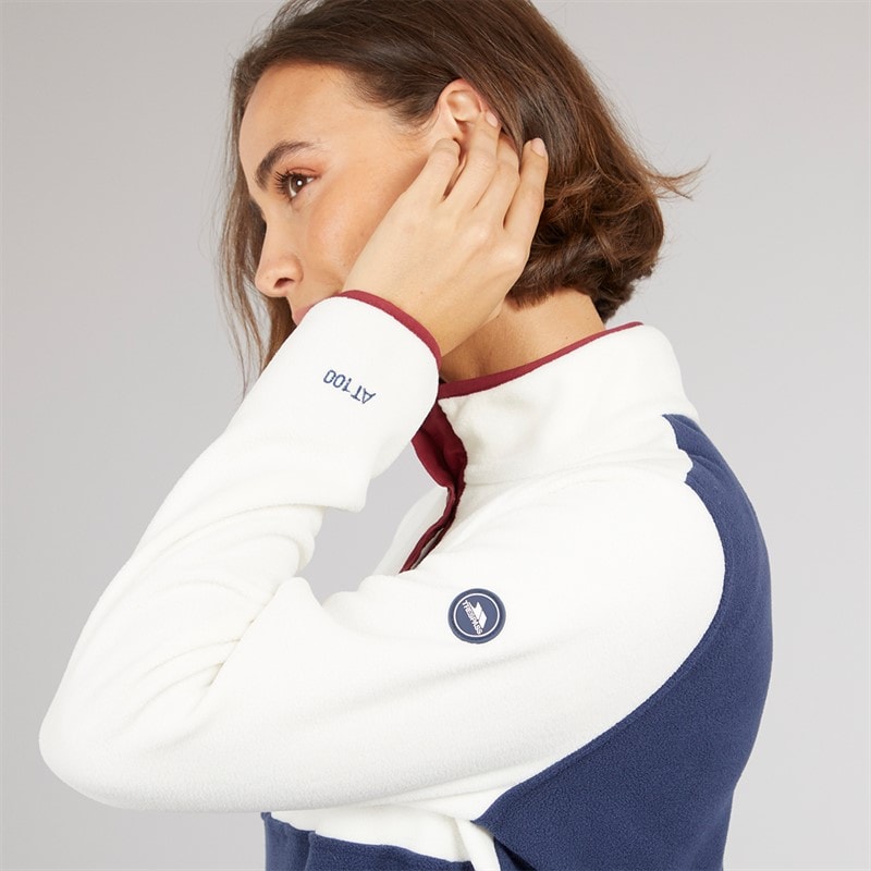 Trespass Dame Abilene Halv Knap Fleece Spøgelse - Billede 3