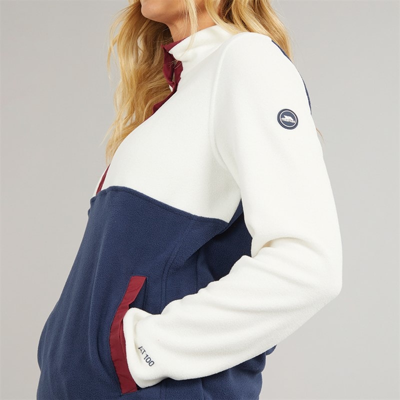 Trespass Dame Abilene Halv Knap Fleece Spøgelse - Billede 5