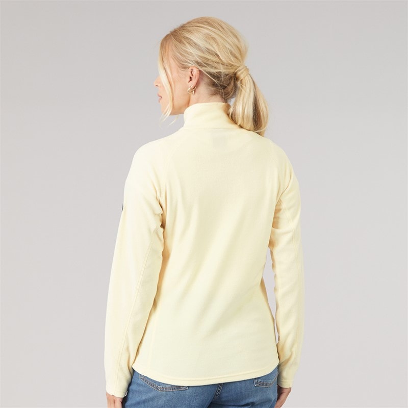Trespass Dame Shiner 2 1/2 Zip Mikro Fleece Creme - Billede 2