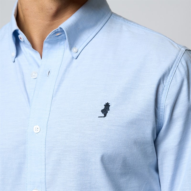 MCS Herre Greg Skjorte Light Blue - Billede 3