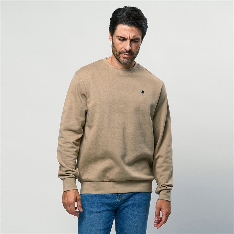 MCS Herre Skyler Sweatshirt  Silver Mink - Billede 1
