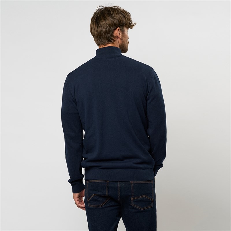 MCS Herre Eli Strik Sweater  Dark Sapphire - Billede 2