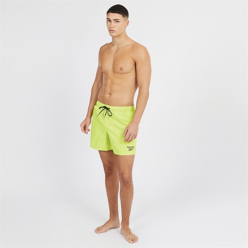 Reebok Herre Yale Svømme Shorts Intens Metalgrøn - Billede 4